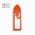 Orange Elephant Mirror | 45x14x2.5cm