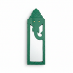 Green Elephant Mirror | 45x14x2.5cm
