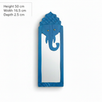 Blue Elephant Mirror | 50x16.5x2.5cm
