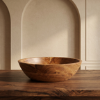 Wooden Acacia Salad Bowl | 27.5x27.5x7cm