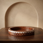 Wooden Handpainted Tray | 30x30x4.5 cm
