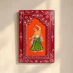 (Set of 3) Wooden Handpainted Frame | Dancing Ladies | 30x20x3cm per frame