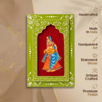 (Set of 3) Wooden Handpainted Frame | Dancing Ladies | 30x20x3cm per frame