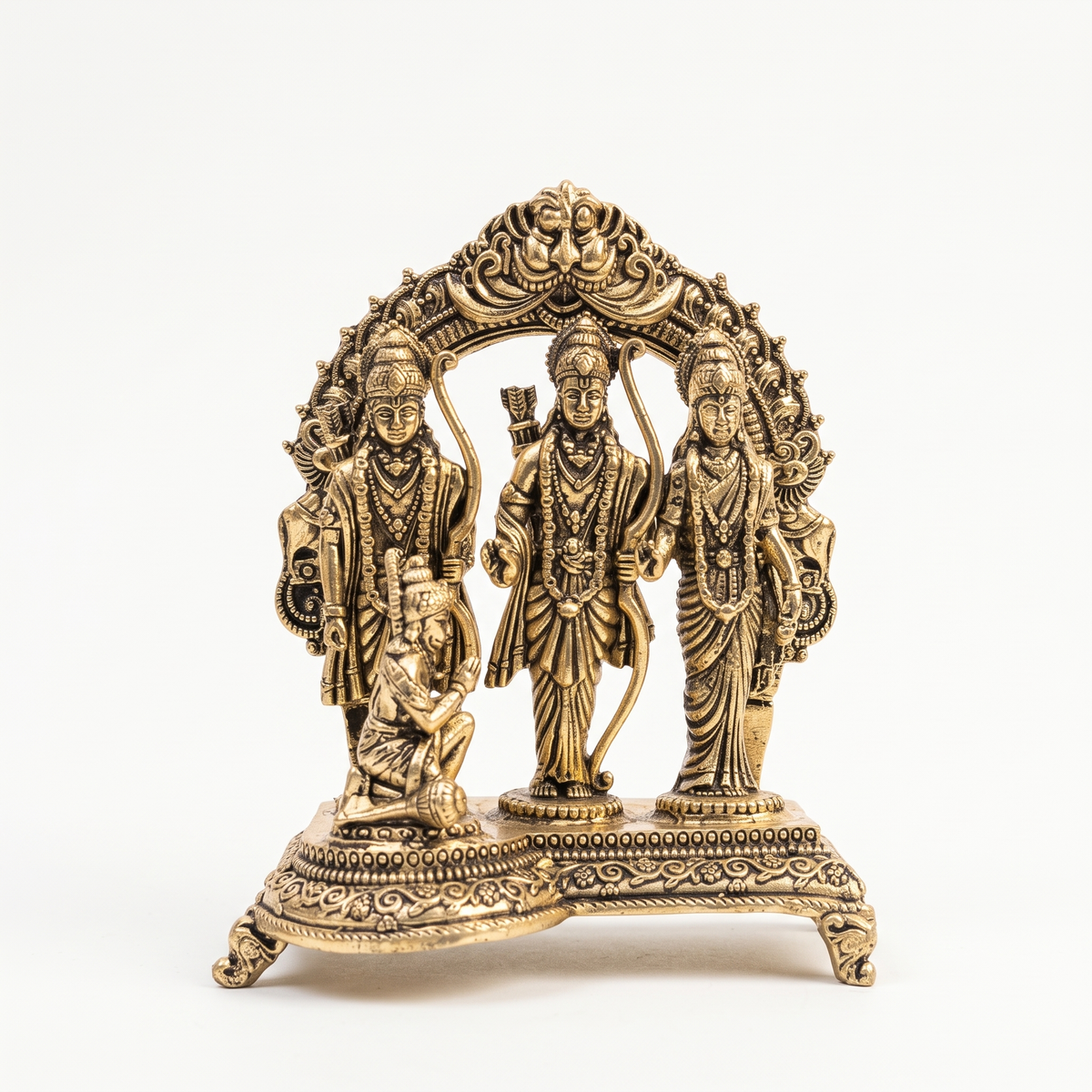 Brass Ram Darbar - Gift Box | Superfine Quality |  10x8x5 cm