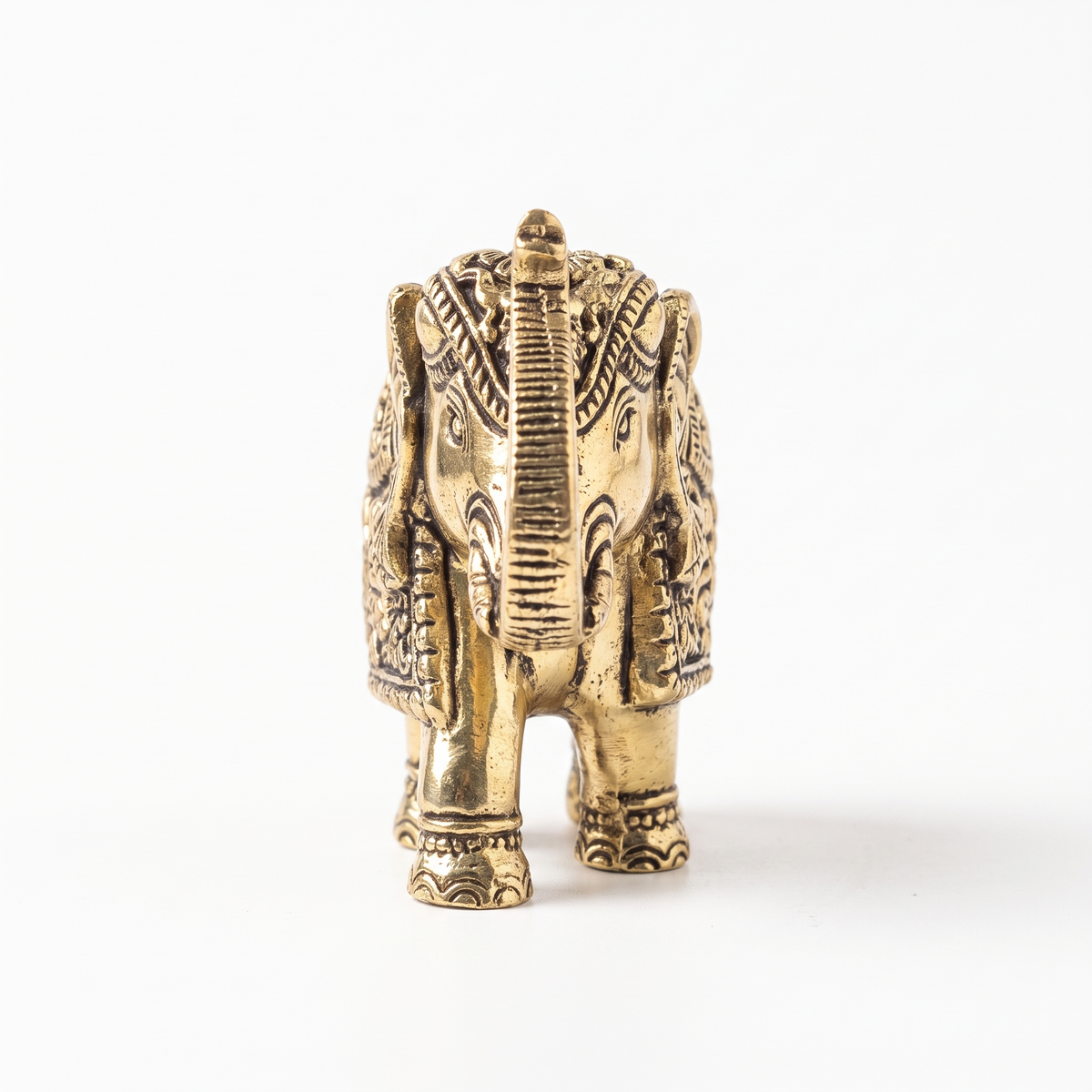 Brass Elephant- Gift Box | Superfine Quality | 9x7x4 cm